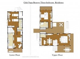 Club Napa Reserve Residence Villa 3 ložnice