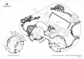 Family Pavilion with Pool